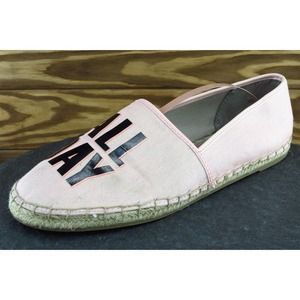 Circus Sam Edelman Sz 9.5 M Pink Round‎ Toe Espadrilles Fabric Leni 8